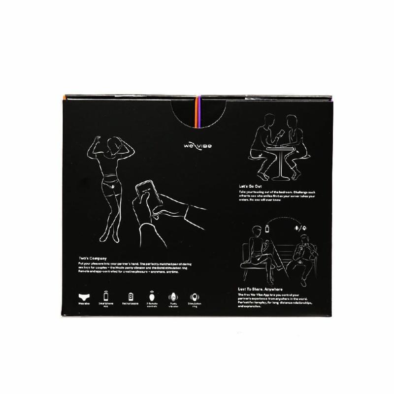 Набір We-Vibe Tease Us Set (смарт-вібратор у трусики Moxie+ & смарт-віброкільце під одяг Bond)