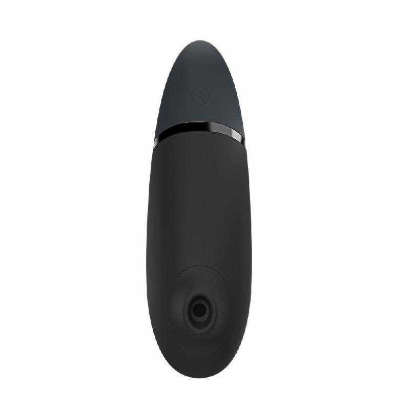 Вакуумний кліторальний стимулятор Womanizer Next Black, 3D Pleasure Air, 14 рівнів інтенсивності