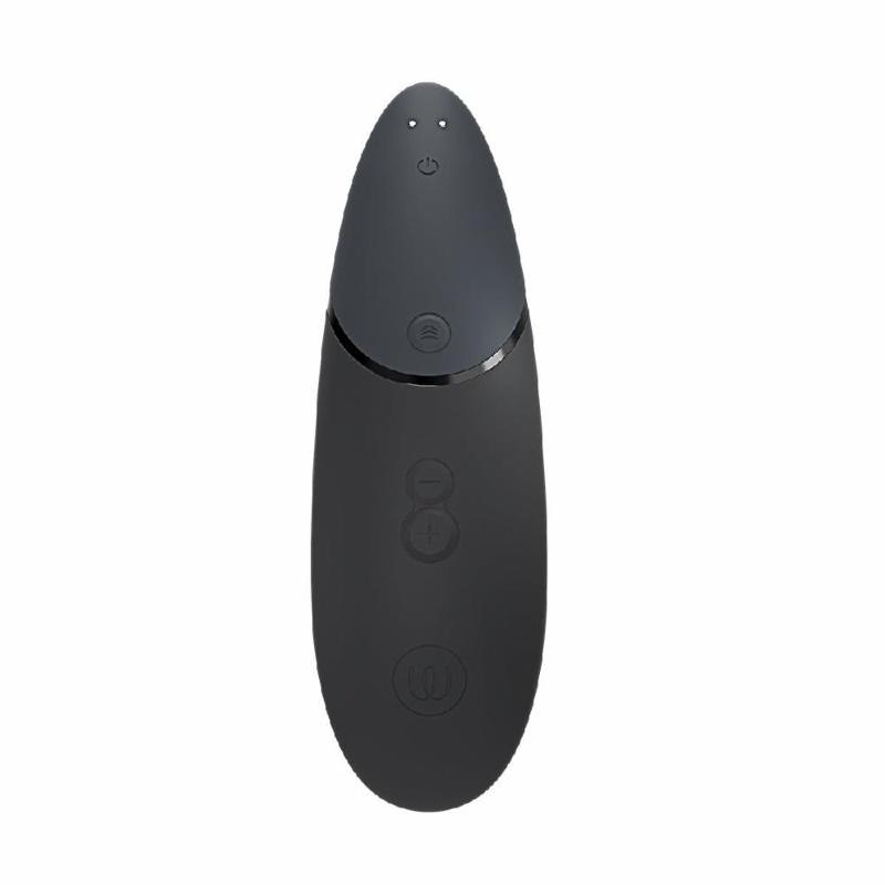 Вакуумний кліторальний стимулятор Womanizer Next Black, 3D Pleasure Air, 14 рівнів інтенсивності