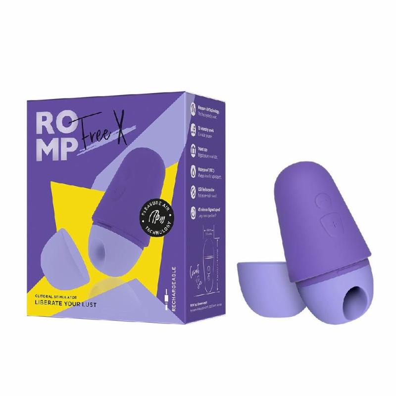 Вакуумний кліторальний стимулятор Romp Free X