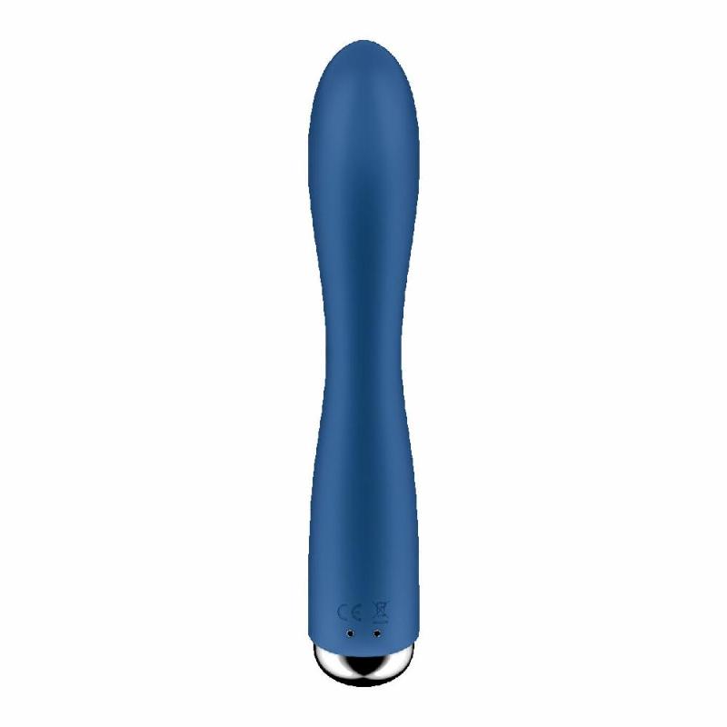 Вібратор-кролик з ротацією Satisfyer Spinning Rabbit 1 Blue, 3 мотори