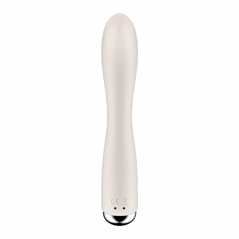 Вібратор-кролик з ротацією Satisfyer Spinning Rabbit 1 Beige, 3 мотори