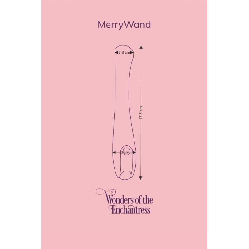 Вібратор для точки G FairyGasm MerryWand violet