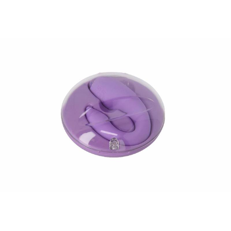 Вібратор для пар FairyGasm PleasureBerry violet, зарядний кейс, пульт ДК