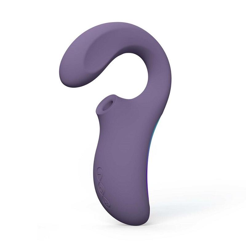 Кліторально-вагінальний звуковий стимулятор LELO Enigma WAVE Cyber Purple, 3 типи стимуляції