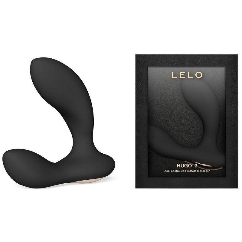 Смарт-масажер простати LELO Hugo 2 Black, 2 мотори, підвищена потужність