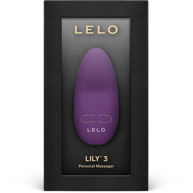 Мінівібратор для клітора LELO Lily 3 Dark Plum, 10 режимів, дуже потужний