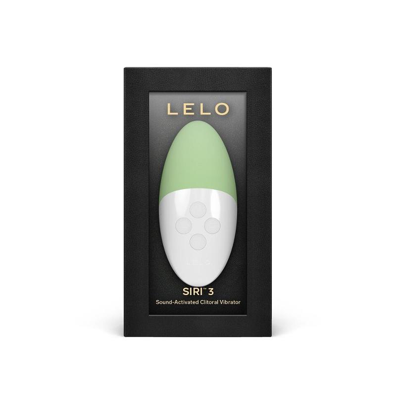 Музичний вібратор для клітора LELO SIRI 3 Green, вібрації в ритмі звуків без смартфона