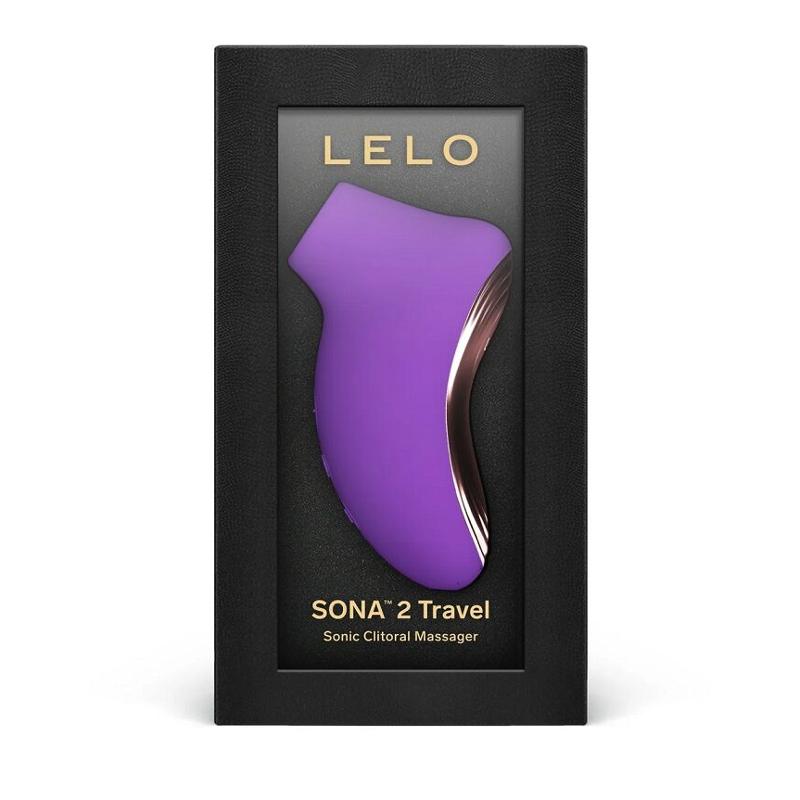Звуковий стимулятор клітора LELO SONA 2 Travel Purple, тревел-версія, 12 режимів