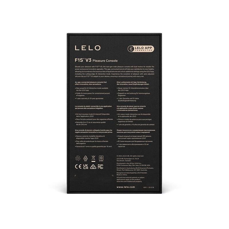 Смарт-мастурбатор LELO F1S V3 Teal, 2 мотори, 8 режимів, стимуляція звуковими хвилями