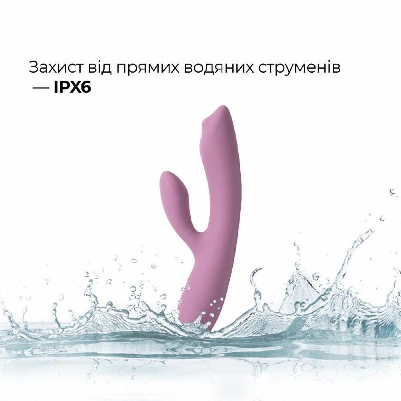Смарт вібратор-кролик з перлинною стимуляцією точки G Svakom Trysta Neo