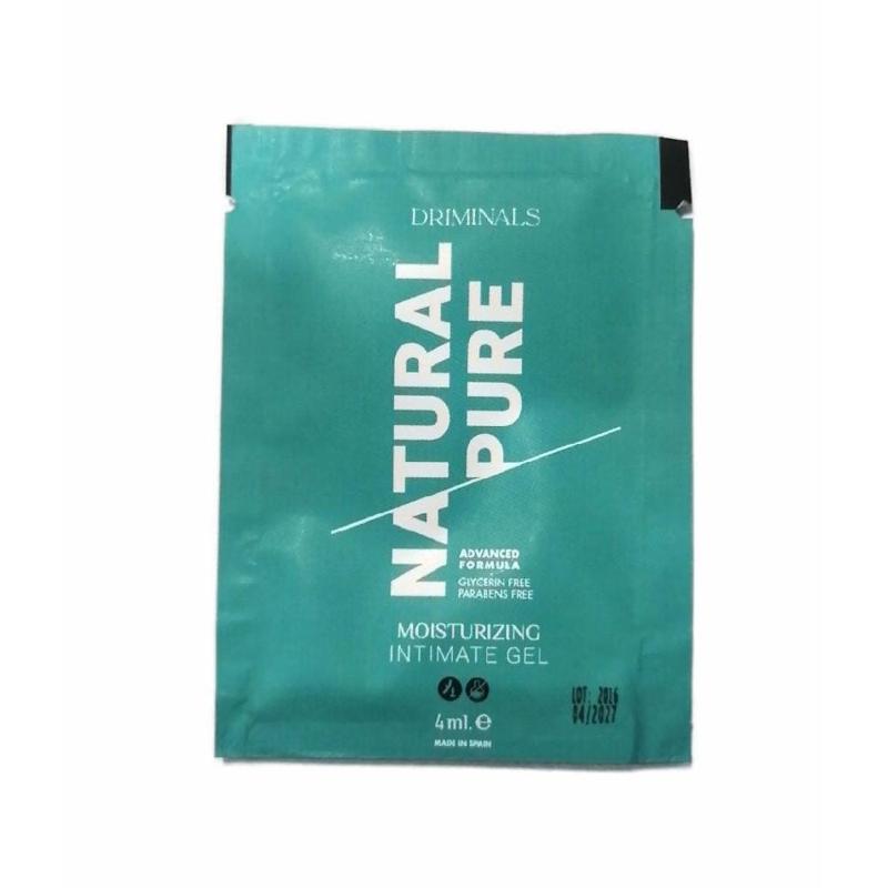 Пробник гель-лубриканту для чутливої шкіри Driminals Natural Pure (4 мл) - зображення 1
