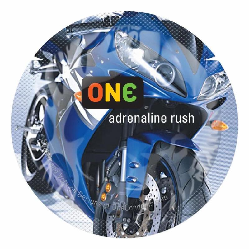 Набір презервативів ONE Color Sensations, 100 шт, кольорові, 10 кольорів, зі змазкою, паковання-тубус