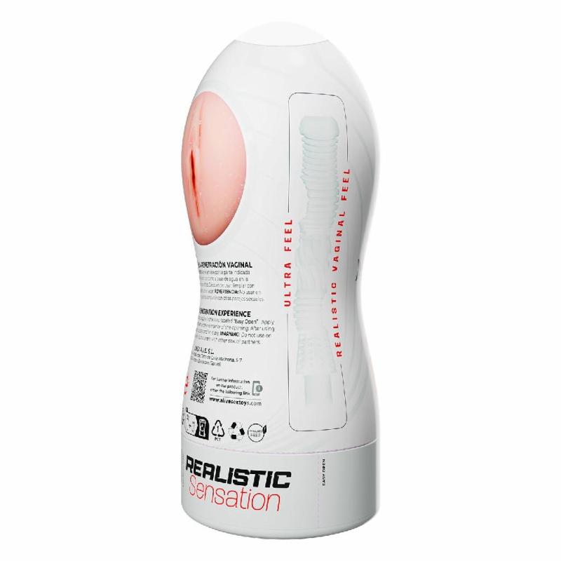 Мастурбатор-вагіна Alive Maxi Flex L Vaginal, реалістичний вхід, рельєфний канал