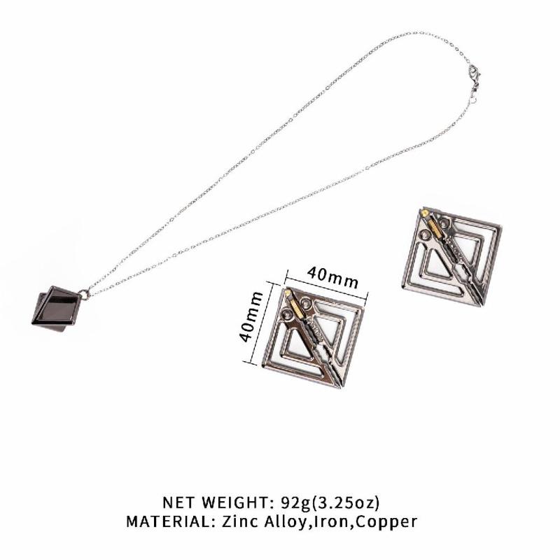 Затискачі для сосків з легкою підвіскою LOCKINK Adjustable Nipple Clamps with Light Pendant, сріблясті