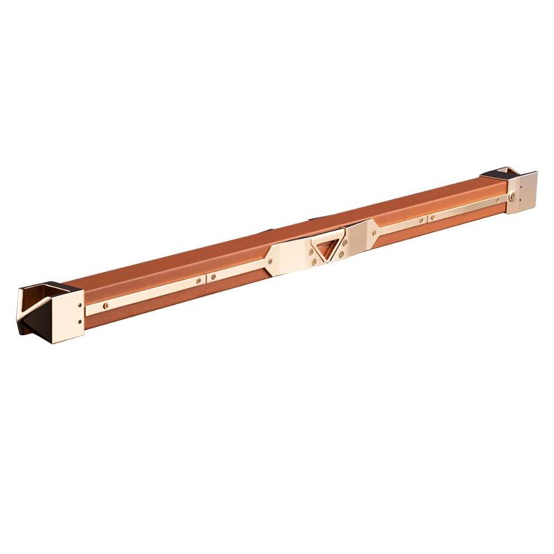Фіксатор-розпірка LOCKINK Adjustable Spreader Bar Set, коричневий, шкіряний, ремені для шиї, рук/ніг