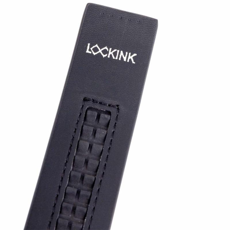 Фіксатор-розпірка LOCKINK Adjustable Spreader Bar Set, чорний, шкіряний, ремені для шиї, рук/ніг
