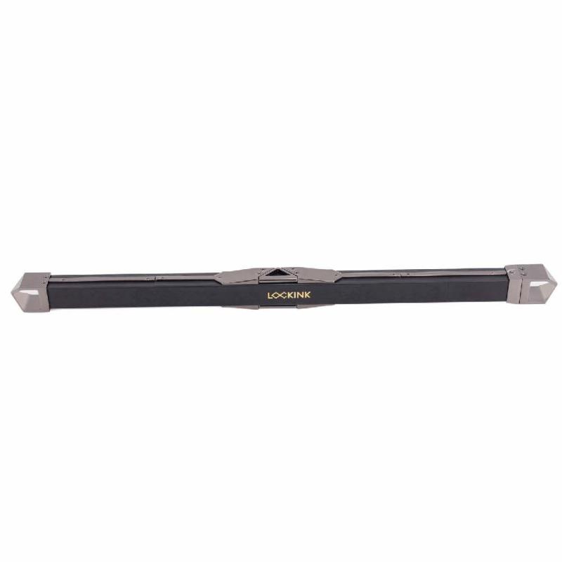 Фіксатор-розпірка LOCKINK Adjustable Spreader Bar Set, чорний, шкіряний, ремені для шиї, рук/ніг