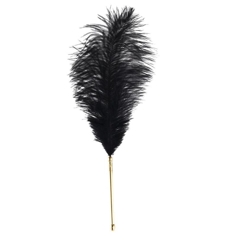 Лоскітка LOCKINK SEVANDA Natural Peacock Flirting Feather Tickler, пір’я павича та страуса