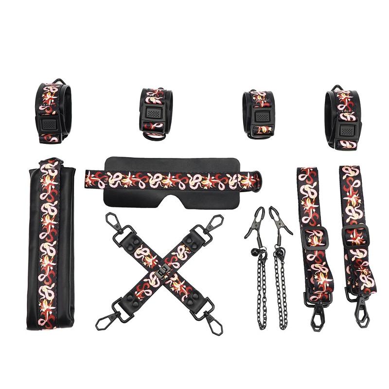 БДСМ-набір LOCKINK The Flowering Serpent - Bondage Set, 7 шт. - зображення 1