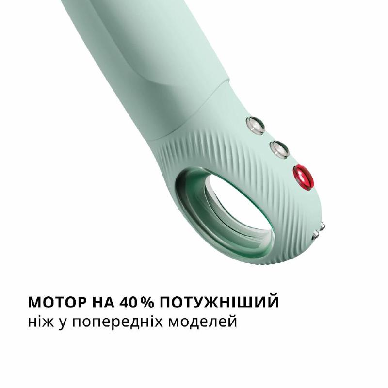 Пульсатор для точки G Fun Factory STRONIC G FORTE sage green, 8 режимів, суперпотужний