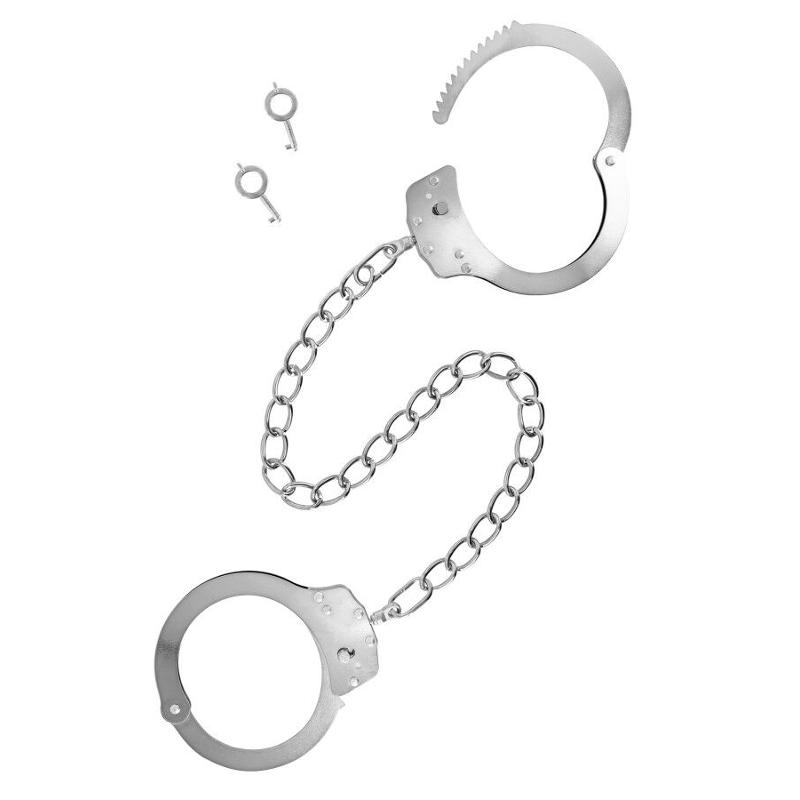 Металеві поножі Fetish Tentation Adjustable metal ankle cuffs