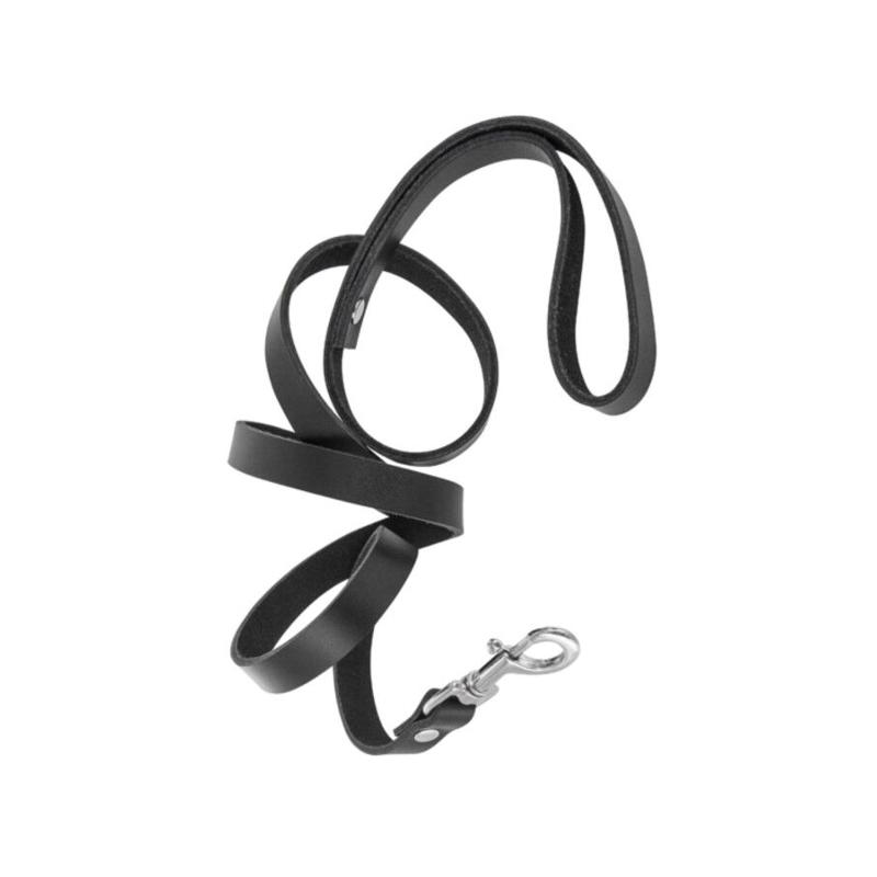 Повідець із нашийником Fetish Tentation Premium Patent Leather Choker & Leash