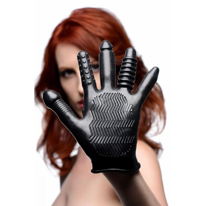 Рукавичка з різними текстурами Master Series Pleasure Poker Textured Glove