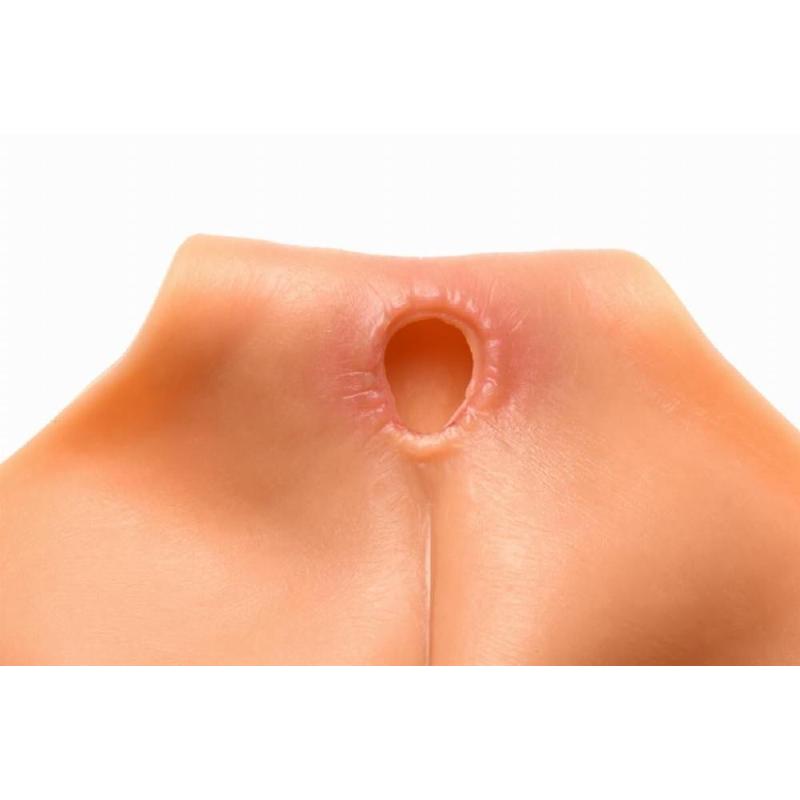 Накладна вагіна Master Series Silicone Vagina + Butt Panties - Medium