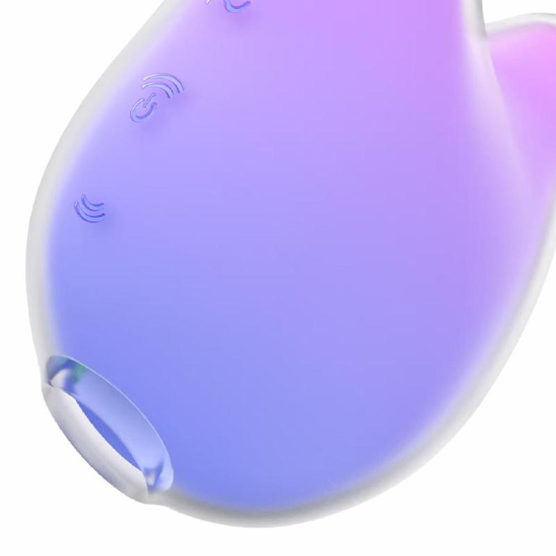 Вакуумний кліторальний стимулятор з вібрацією Satisfyer Mermaid Vibes Violet/Pink, 2 мотори