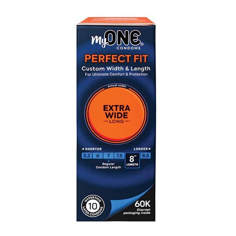 Презервативи MyONE Extra Wide & Long 10 шт, картонна коробка - зображення 1