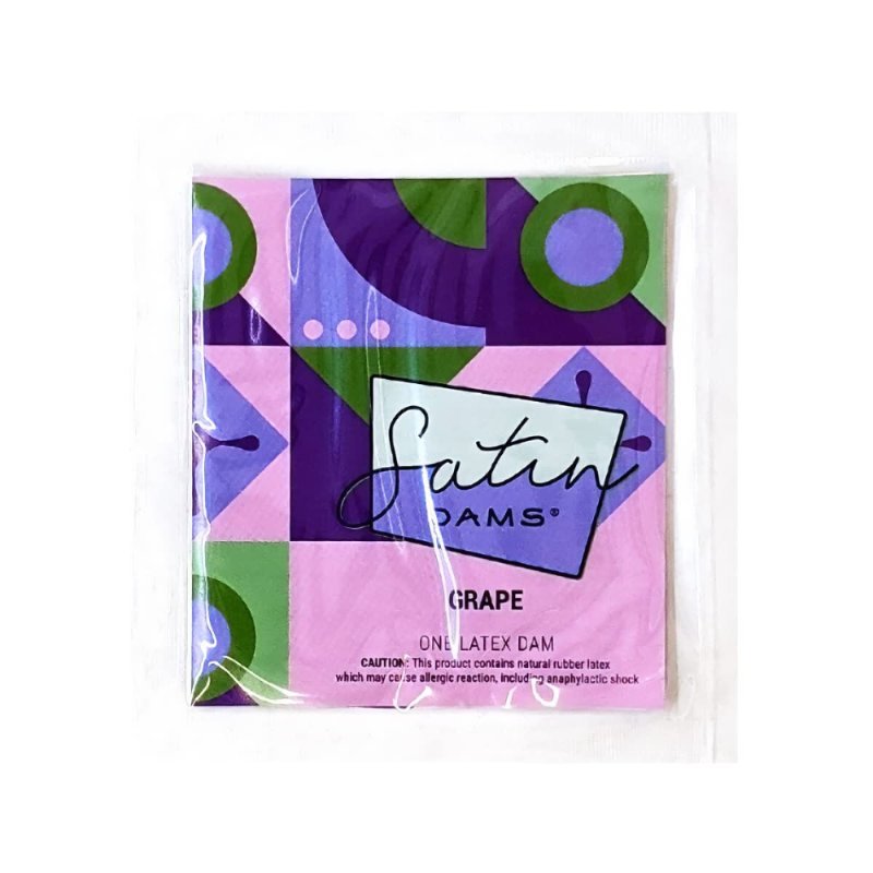 Латексна серветка Satin Dams Grape 1 шт - зображення 1