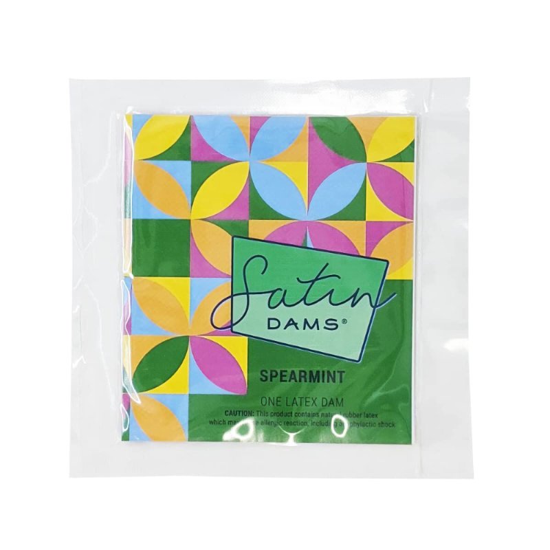 Латексна серветка Satin Dams Spearmint 1 шт - зображення 1
