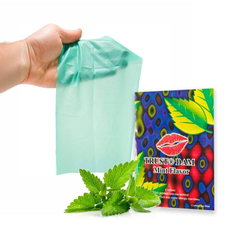 Латексна серветка Latex Dental Dams Mint 1 шт - зображення 1