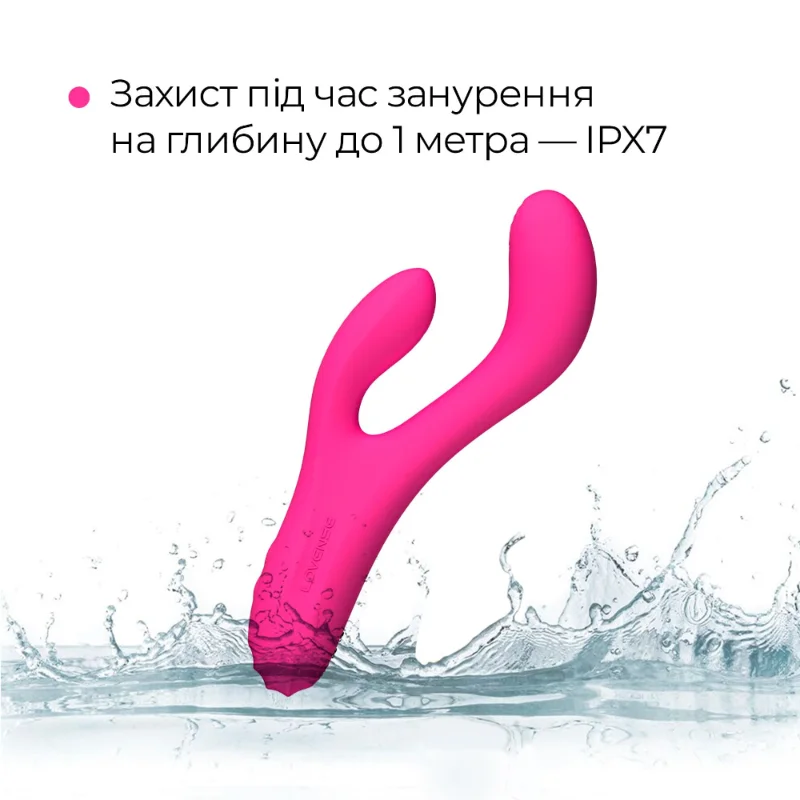 Осцилювальний смарт вібратор-кролик для точки G Lovense Osci 3, підігрів