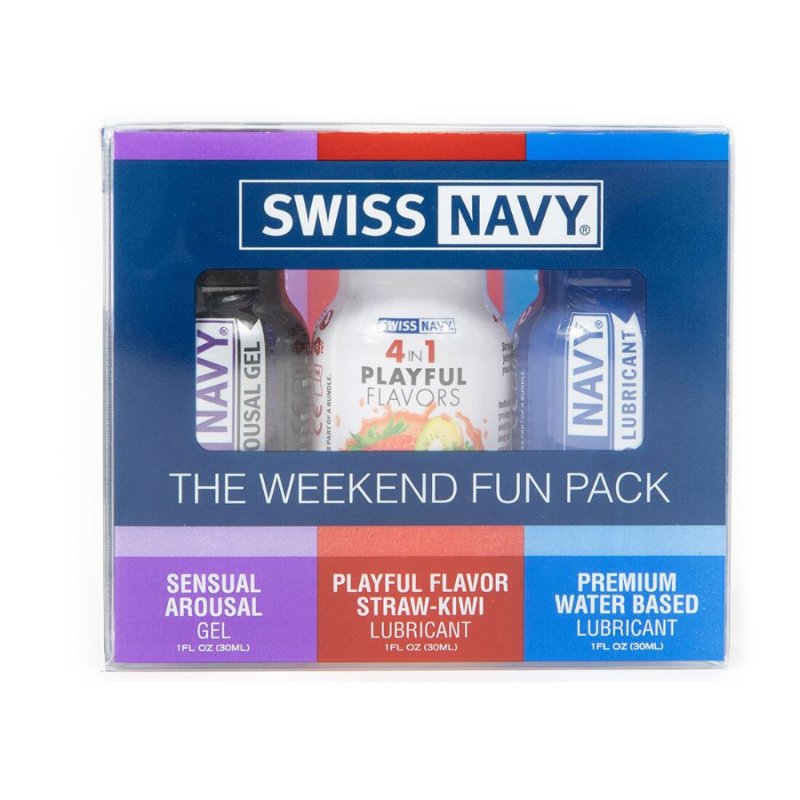 Набір Swiss Navy Weekend Fun Pack 3 х 30 мл - зображення 1