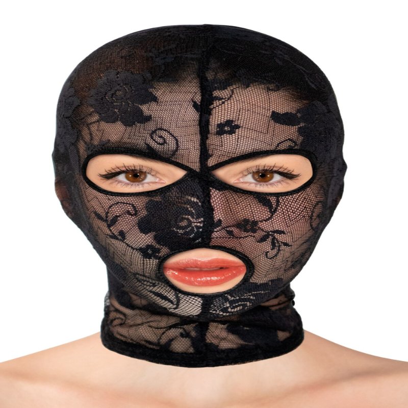 Капюшон для БДСМ Fetish Tentation Patterned fishnet hood - зображення 1