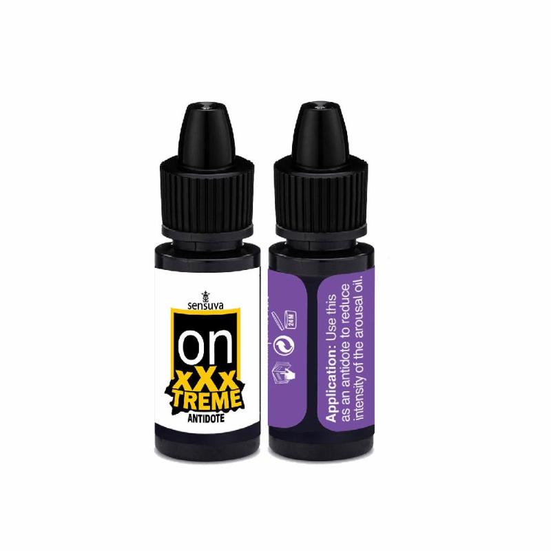 Збуджувальні краплі для клітора Sensuva On xXxTREME Arousal Oil (5 мл) with Antidote (5 мл) + антидот