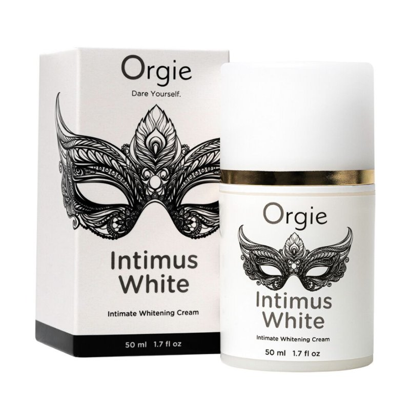 Крем для освітлення шкіри Orgie – Intimus White (50 мл) посиленої дії, підходить для всіх зон - зображення 1