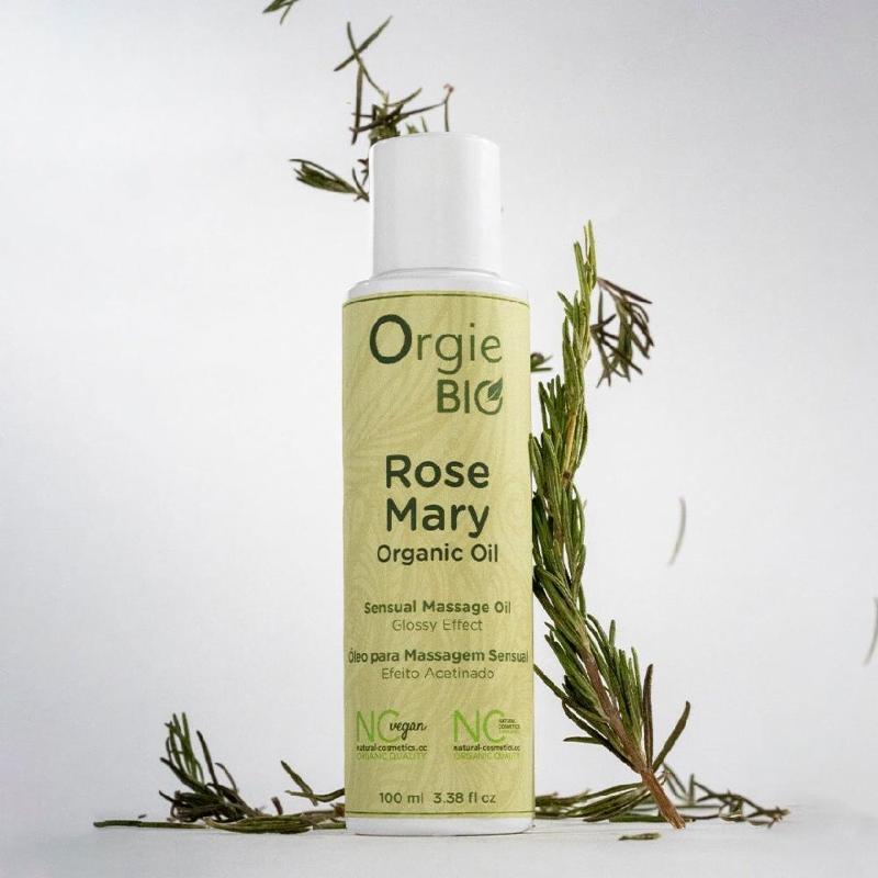 Масажна олія Orgie – Bio Rosemary Organic Oil (100 мл), органічна, веганська формула