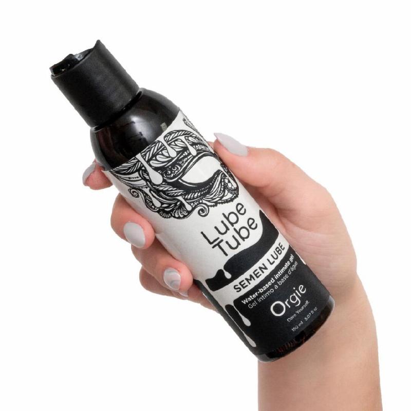 Лубрикант з імітацією сперми Orgie Lube Tube Semen Lube, 150 мл, водна основа, без смаку та запаху