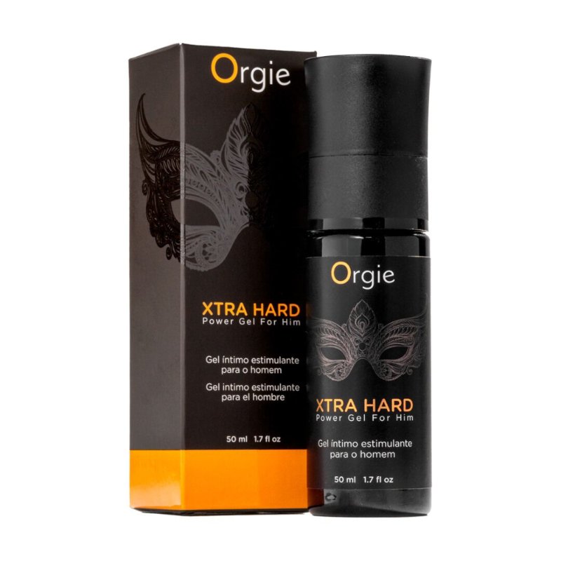 Гель для стимуляції члена Orgie Xtra Hard Power Gel For Him, 50 мл, розігріває, посилює ерекцію - зображення 1