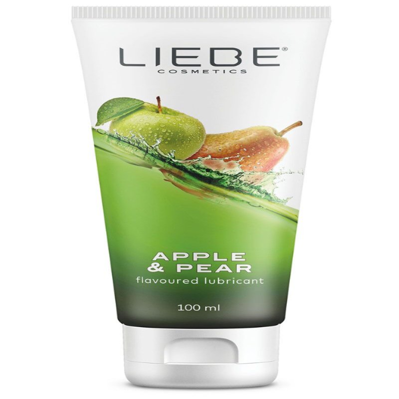 Розпродаж!!! Лубрикант на водній основі Liebe Lubricant Apple & Pear 100 мл (термін 11.2025) - зображення 1