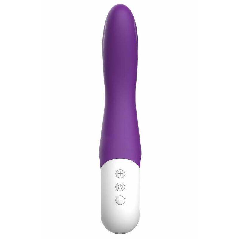 Вібратор точки G Liebe Bend It Rechargeable Purple, 10 режимів, дуже потужний, гнучкий стовбур