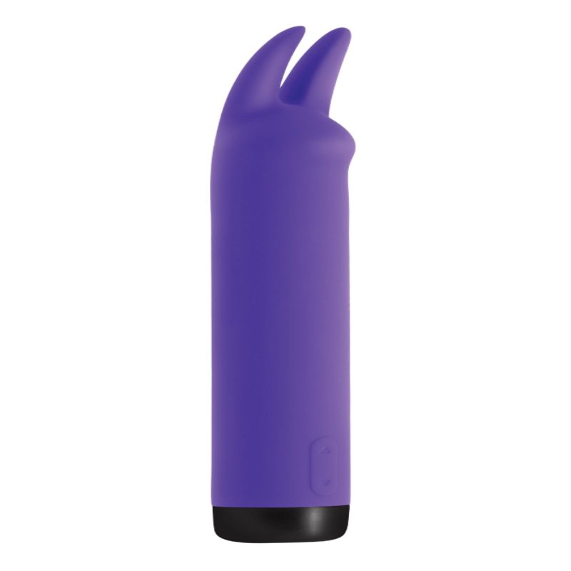 Вібратор S Pleasures Bullets Amethyst, фіолетовий, з двома відростками, 10 режимів, діаметр 2,8 см - зображення 1