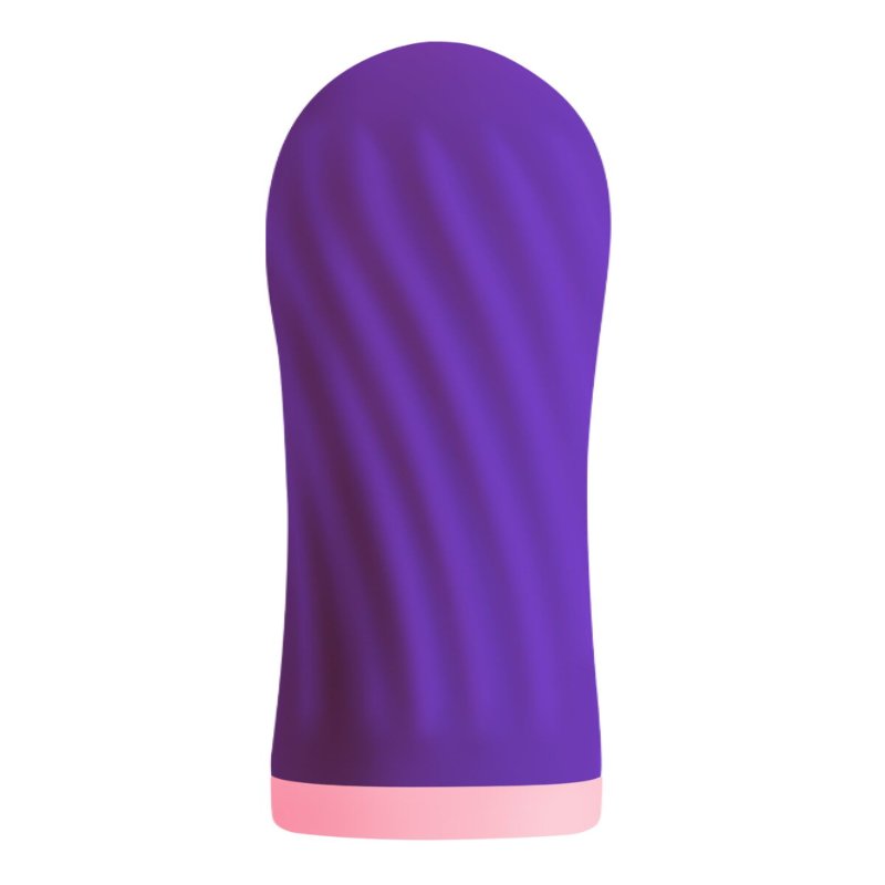 Віброкуля S Pleasures Bullets Twist & Shout Purple, фіолетова, ребриста поверхня, 10 режимів - зображення 1