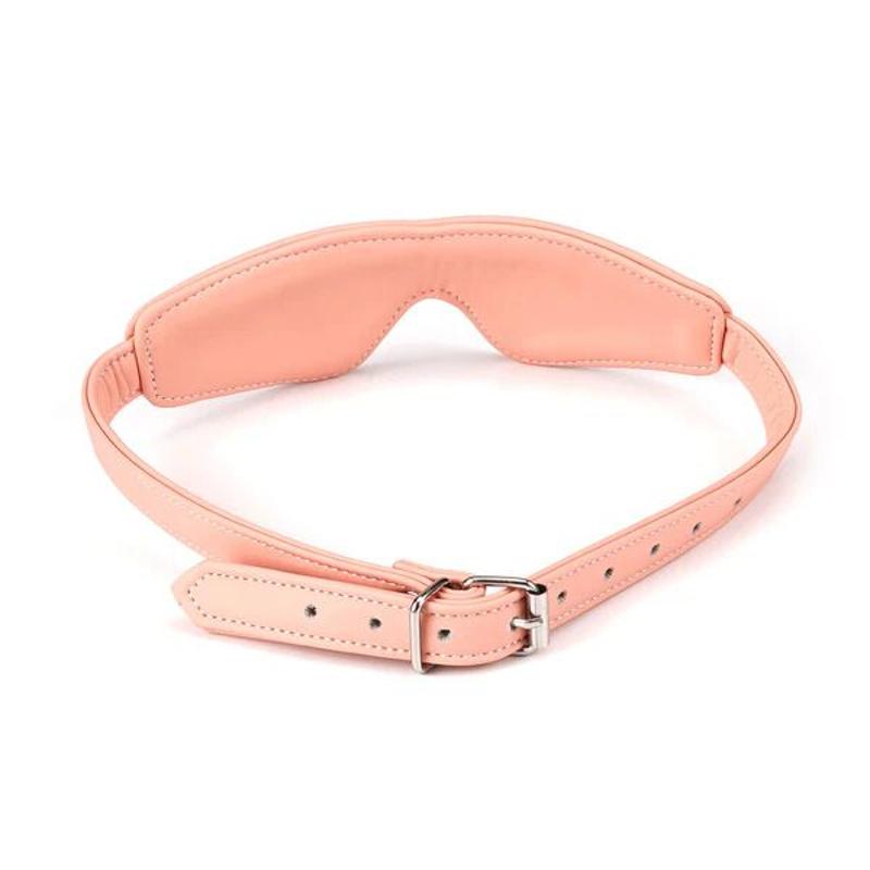Маска на очі Liebe Seele Dark Candy Pink Blindfold, щільне прилягання, регульована