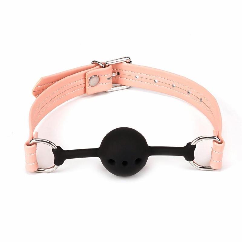 Кляп Liebe Seele Dark Candy Pink Ball Gag - зображення 1
