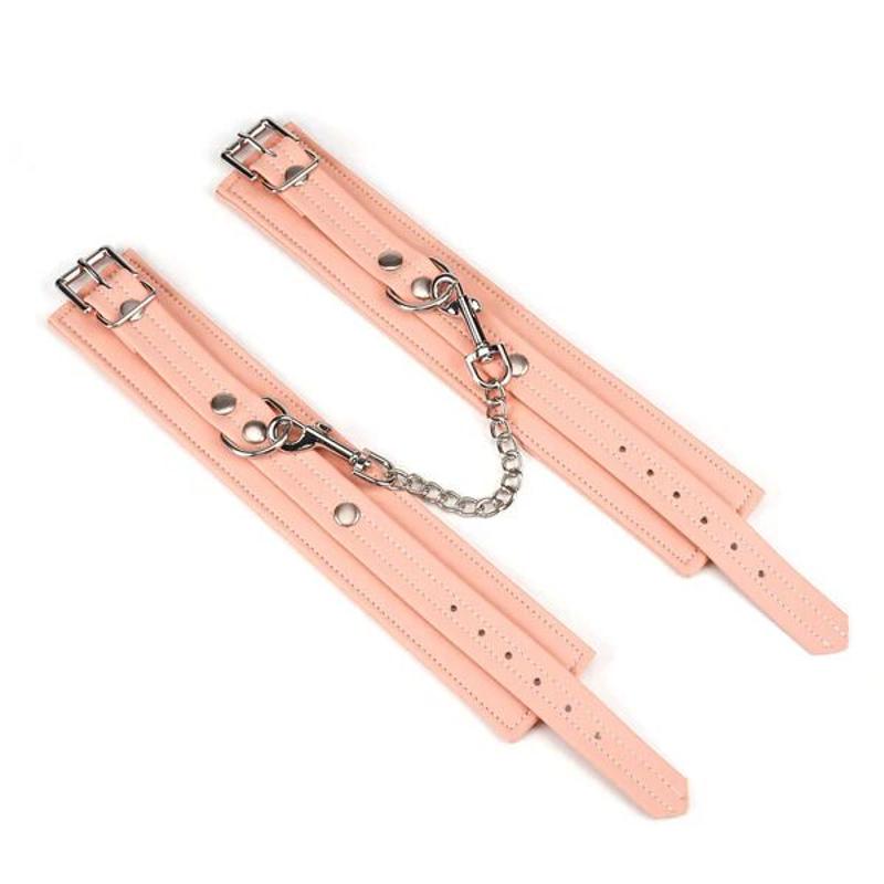 Поножі Liebe Seele Dark Candy Pink Ankle Cuffs, знімний ланцюжок