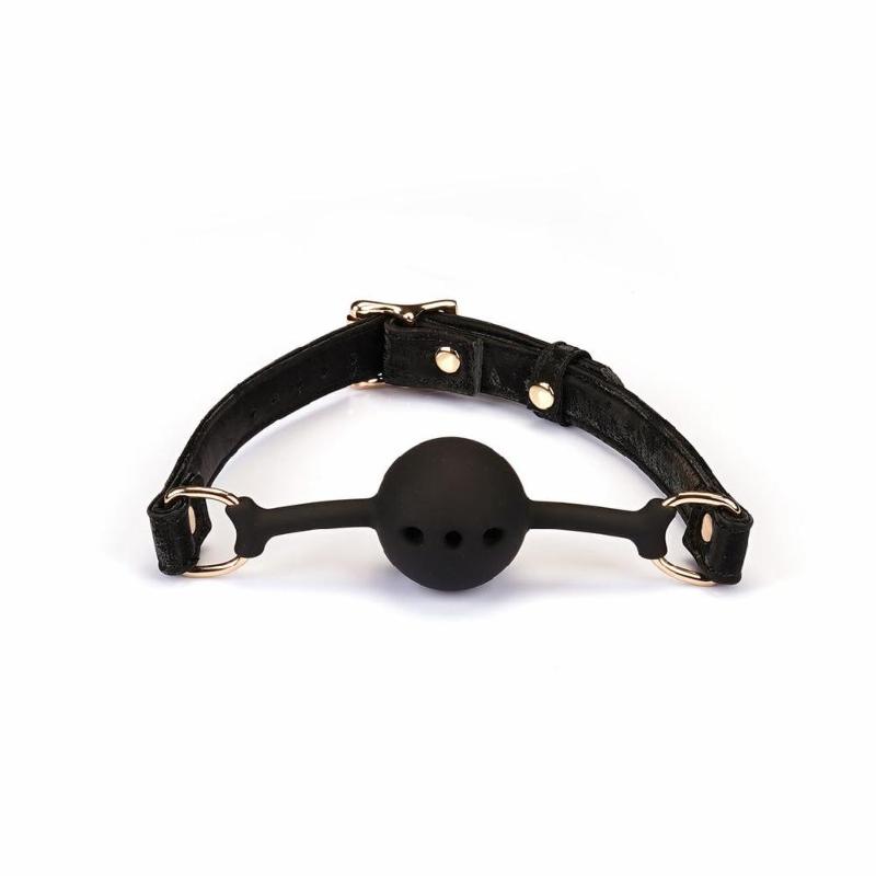Кляп Liebe Seele Boudoir Amor Ball Gag Black - зображення 1